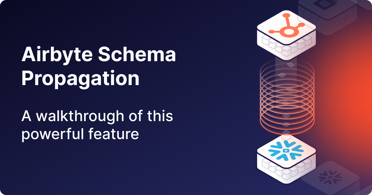 Unexpected Schema Changes How Airbyte Schema Propagation Feature Can Unexpected Schema Changes How Airbyte Schema Propagation Feature Can